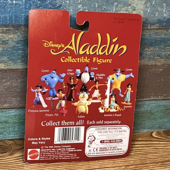 Disney's Aladdin & Abu Collectible Action Figure Mattel 1993 - Picture 6 of 8